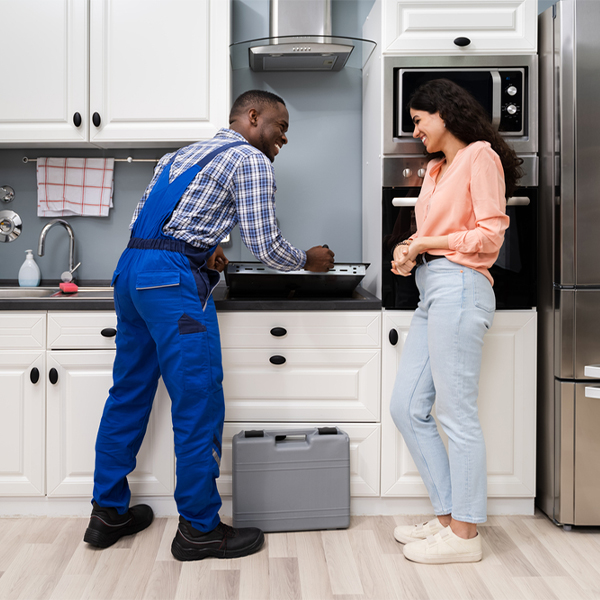can you provide an estimate for cooktop repair before beginning any work in East End